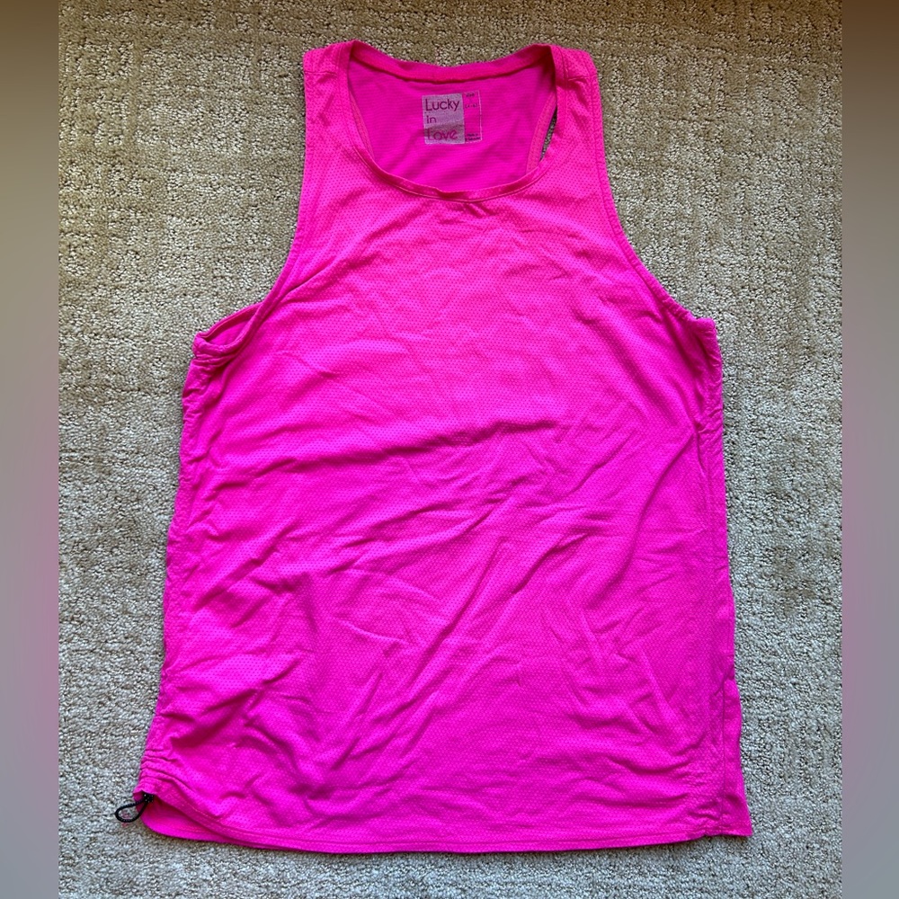 Lucky in Love Core Crew Neck Tank